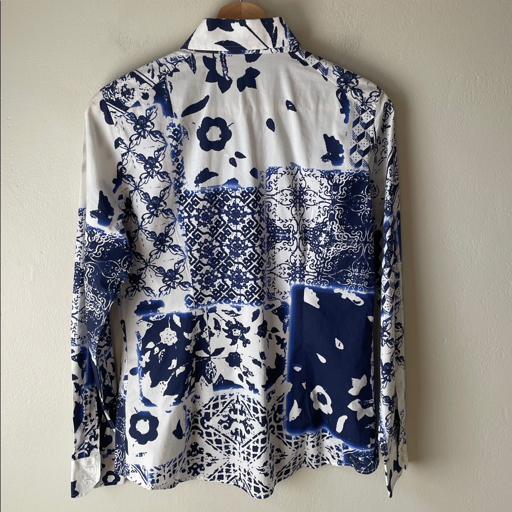 ETRO Stretch cotton button down shirt - Picture 3 of 7